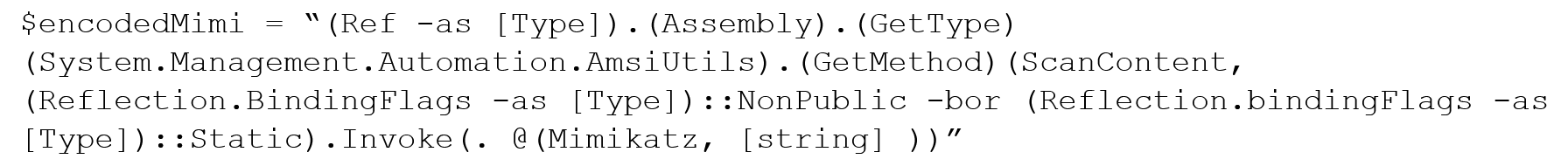 Figure6_Decoded_PowerShell_identifies_whether_the_infected_system_will_detect_Mimikatz