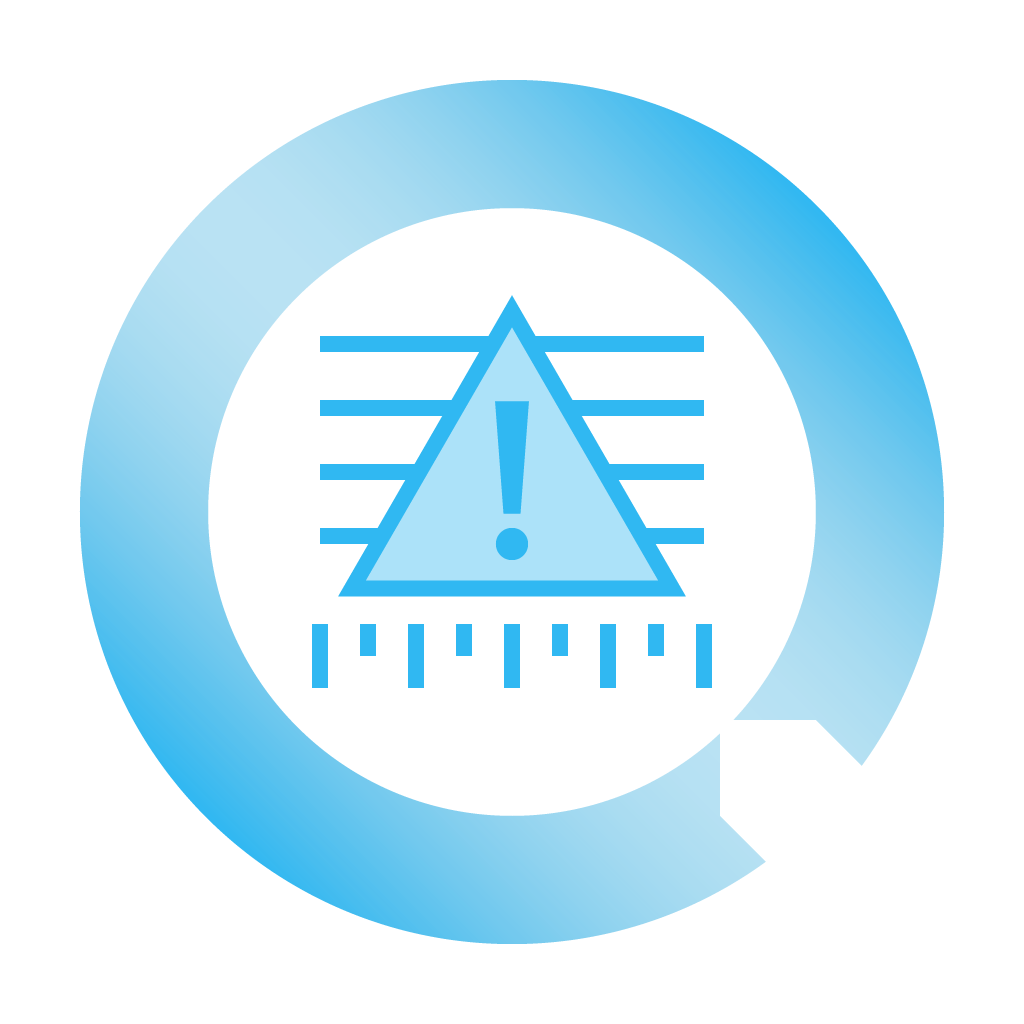 risk identify assess measure icon