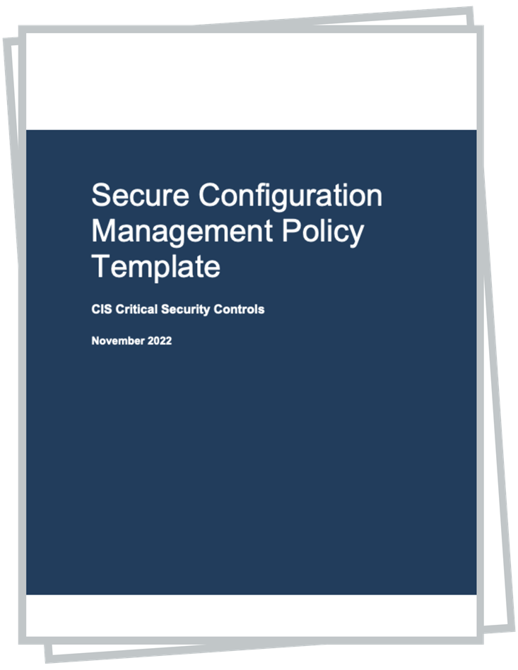 Secure Configuration Management for CIS Control 4 cover