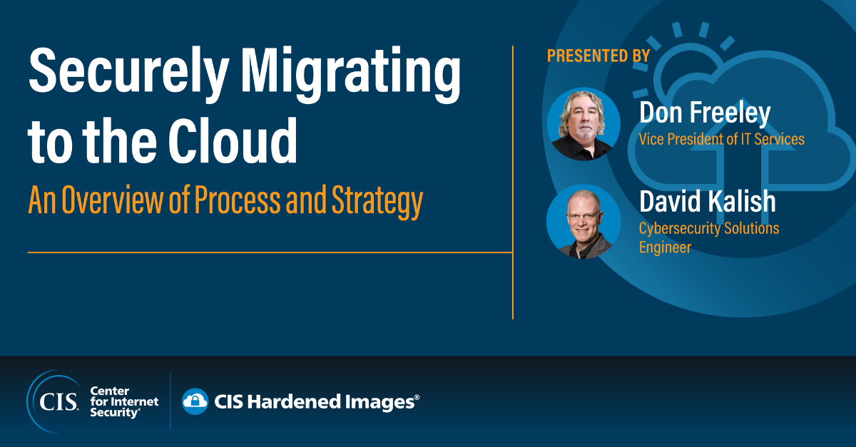 Securely Migrating to the Cloud: An Overview of Process and Strategy