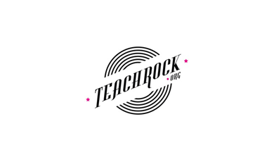 TeachRock logo